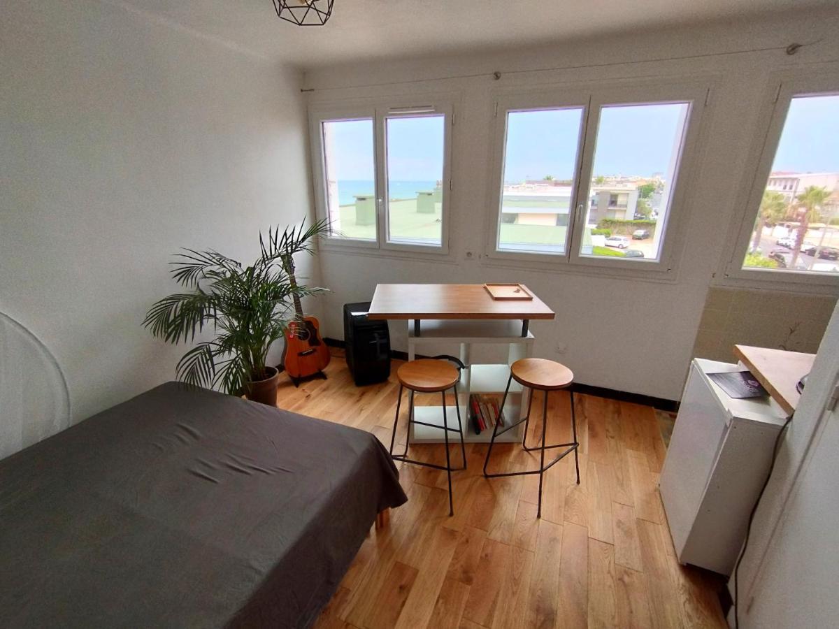 Cosy Studio En Etage Residence Front De Mer 帕拉瓦莱弗洛 外观 照片