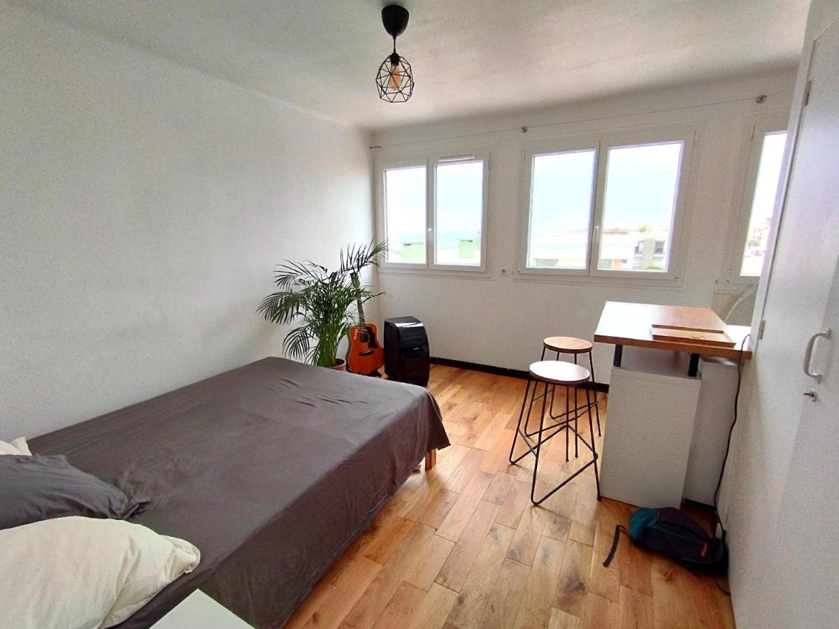 Cosy Studio En Etage Residence Front De Mer 帕拉瓦莱弗洛 外观 照片